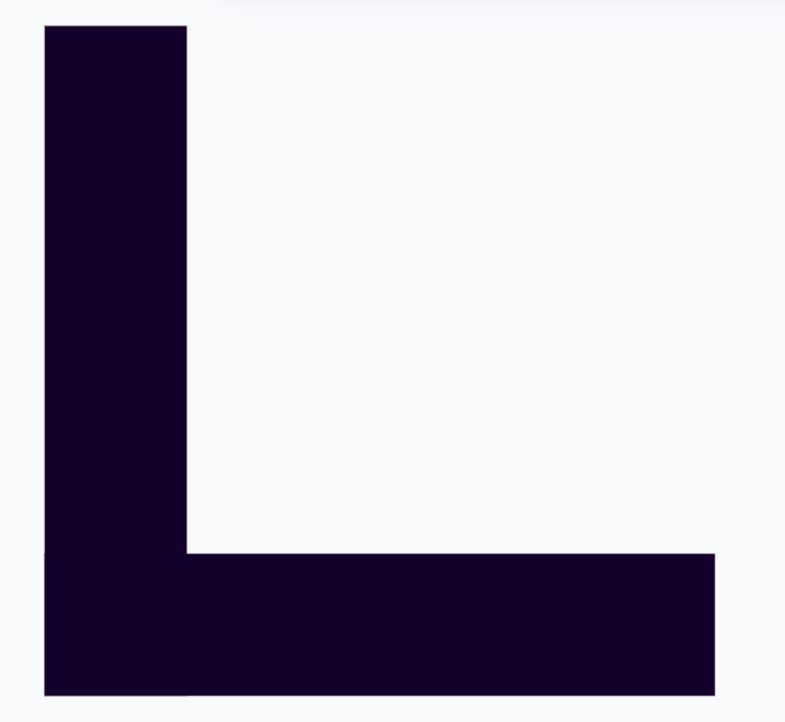 Simple L‑shape walkway illustration